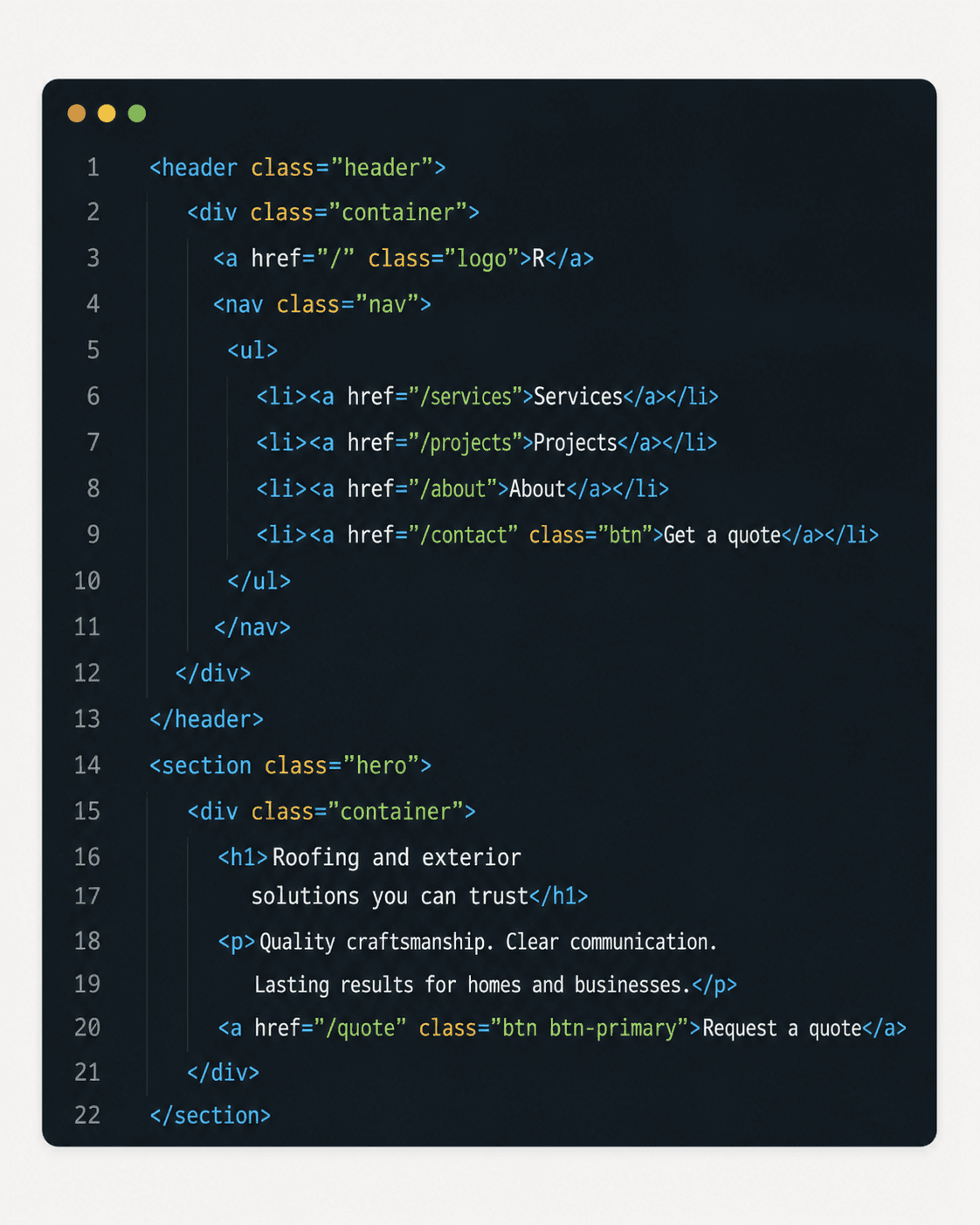 Build process preview